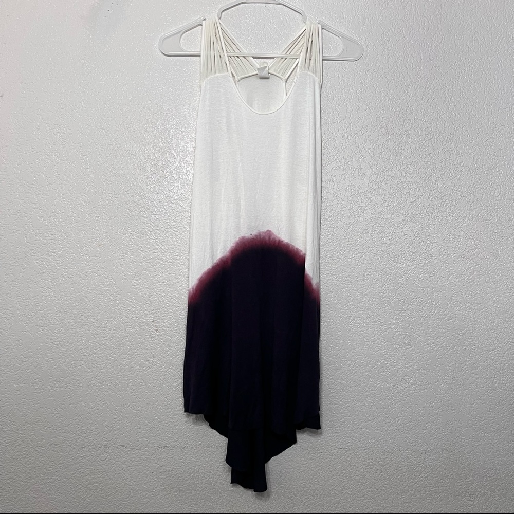 Entreaguas dip dye top coverup size Small